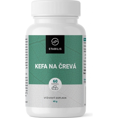 Stabilis Kefa na črevá 60 kapsúl - Nadúvanie a plynatosť