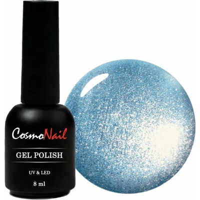 COSMONAIL gel lak Flashing Disco 02 Icy Blue 8 ml