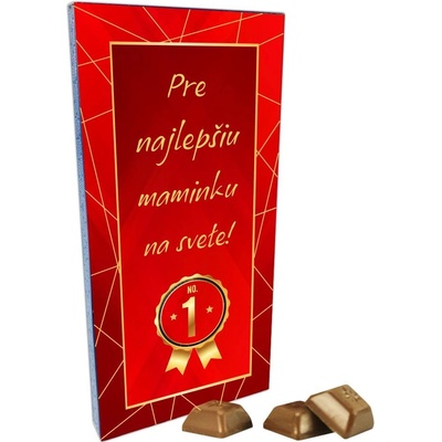 FOTOPOŠTA NAJLEPŠIA maminka mliečna čokoláda 100 g