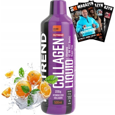 Nutrend Collagen Liquid pomaranč 500 ml