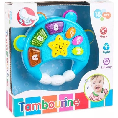 Man Yuk Toys Бебешки музикален дрънкащ барабан (65077)
