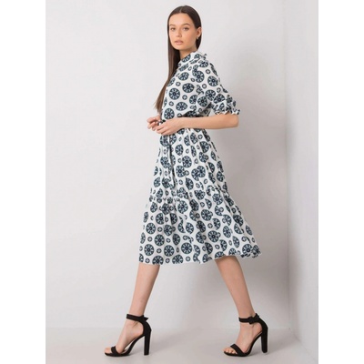 košeľové šaty Avelina LK-SK-508525.17 white-blue