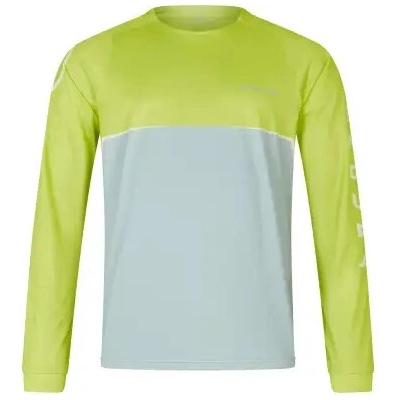 Endura Singletrack Core Printed Tee pánsky Lime Green