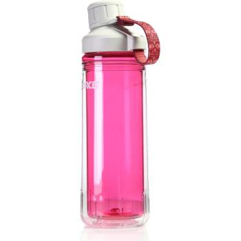Source Бутилка за вода Source Eco Tritan Double Wall Clickseal Water bottle - Berry Red - размер 0, 6 l (533-2414-0311)