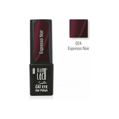 GlamLac Gel lak magnetický hnědý 024 Espresso Noir 6 ml