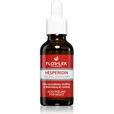 FLOSLEK Hesperidin пилинг за лице за нощ 30ml
