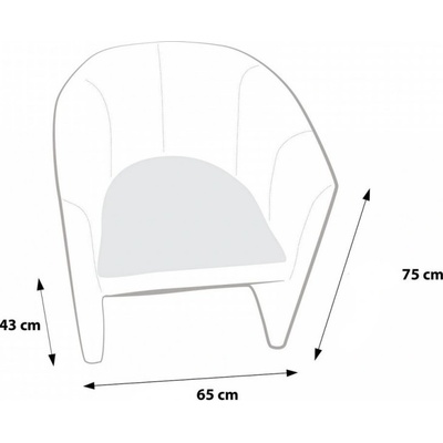 Ecopuf EF7023 Hoker Premium hovädzia koža B2