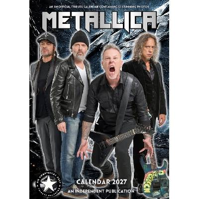 Nástenný Metallica A3 29,7 x 42 cm 2027