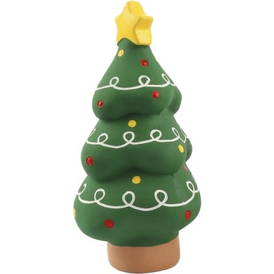 Huhubamboo pískací latexový vánoční stromeček 17 cm