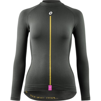 ASSOS Дамско горнище Assos Women's Spring Fall L/S Skin Layer P1 Cycling undershirt - Anthracite Grey - размер XL/XXL (114-3858-0113)