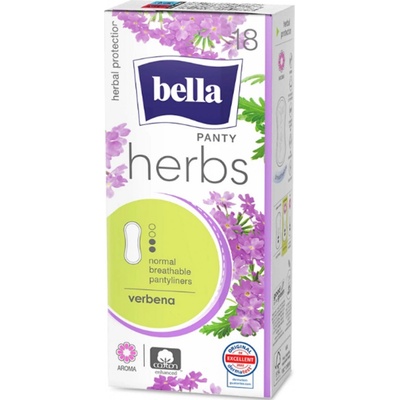 Bella Herbs Verbena priedušné slipové vložky 18 ks