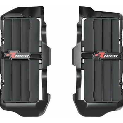 RACETECH (RTECH) mřížky sání zvětšeného chladiče BETA RR 125 / 200 / 250 / 300 X-PRO / RACE 25, RR 350 / 390 / 430 / 450 / 480 X-PRO / RACE 25, barva černá