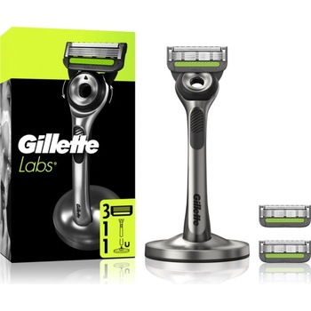 Gillette Labs самобръсначка с поставка + резервни ножчета 5 бр