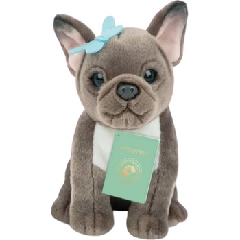 Studio Pets Плюшена играчка Studio Pets - Френски булдог Биби, 23 cm (6534)