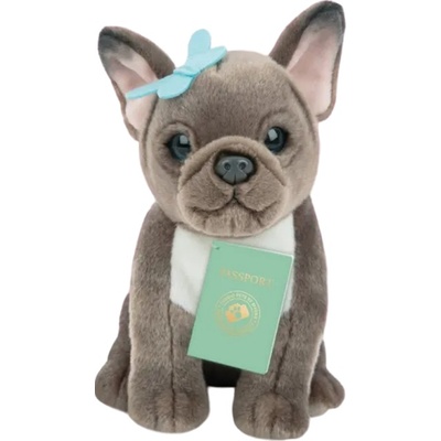 Studio Pets Плюшена играчка Studio Pets - Френски булдог Биби, 23 cm (6534)