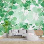 Art Gift Decor Фототапет Зелен акварел