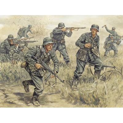 Italeri figurky WWII GERMAN INFANTRY 1:72