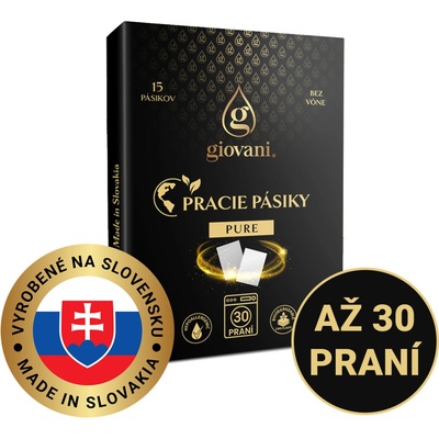 Giovani pracie pásiky PURE 30 praní