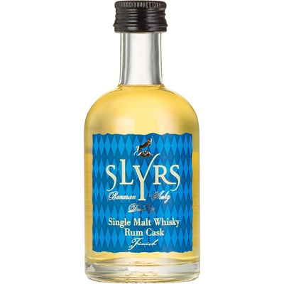 Slyrs Single Malt Whisky Rum Cask Finish 46% 0,05 l (čistá fľaša)