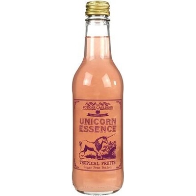 Potions Cauldron esence jednorožce třpytivý nápoj s tropickou příchutí bez cukru 330 ml