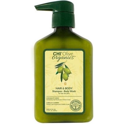 CHI olive organics - hair & body shampoo - body wash Шампоан и душ-гел за коса и тяло (chiosb12)