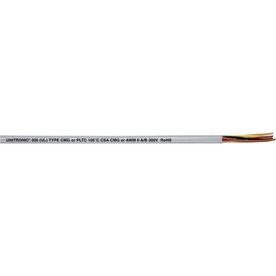 Lapp 301802/152 dátový kábel UNITRONIC® 300 2 x 0.81 mm² sivá 152 m