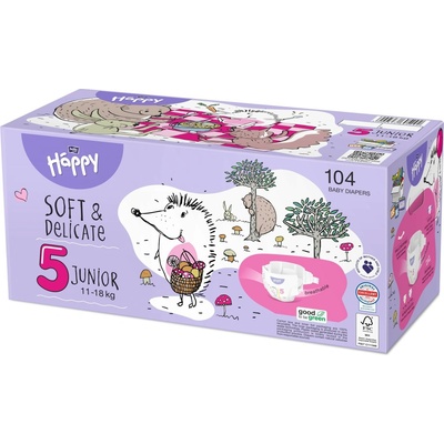 BELLA HAPPY Baby Junior Box 11-18 kg 2x52 ks