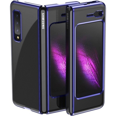 HQWear Калъф за телефон Plating Case за Samsung Galaxy Z Fold, син (9111201930988)