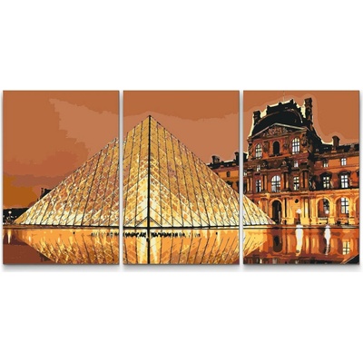 Painting Queens Painting Queens Louvre sada 3 ks 60 x 80 cm bez rámu PBNSET/03LOUVRE/60 x 80_60 x 80_60 x 80/WO