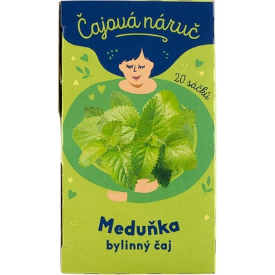 Leros Čajová náruč Meduňka bylinný čaj 20 x 1 g