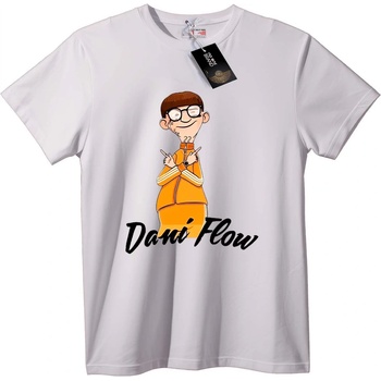 NOONEBRAND Тениска Dewi Карикатура - 2XL, White