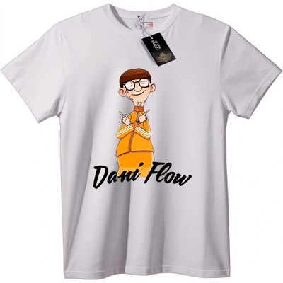 NOONEBRAND Тениска Dewi Карикатура - 2XL, White