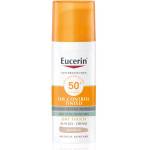 Eucerin Sun Oil Control Tinted гел крем за слънце SPF 50+ цвят Medium 50ml
