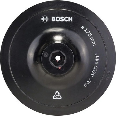 Talíř se suchým zipem 125 mm, 8 mm BOSCH 1609200154