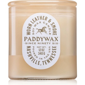 Paddywax Vista Worn Leather & Smoke ароматна свещ 340 гр