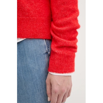 Samsoe Samsoe Вълнена жилетка Samsoe Samsoe NOR в тюркоазено от лека материя F16422744 (F16422744)