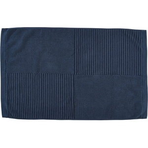 Zone Тъмносин килим за баня 50x80 cm Classic - Zone (34977)