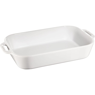 Staub Тава за печене 34 x 24 cм, бяла, керамика, Staub (ST405111510)