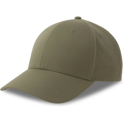 Atlantis Headwear K Bolt S 6 panelová baseballová COT33031455099 olive Olivová