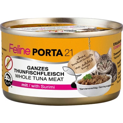 Feline Porta 21, 6 x 90 g - Tuniak so surimi