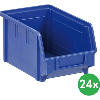 ArtPlast Plastové boxy BASIC typ B 146 x 237 x 124 mm 24 ks modré