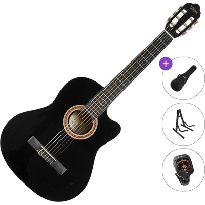 Valencia VC104C Standard SET 4/4 Black Класическа китара
