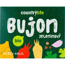 Country Life Bujón zeleninový kocky 66 g