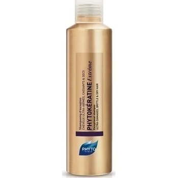 PHYTO Възстановяващ шампоан за силно увредена коса , Phyto keratine Extreme Exceptional Shampoo 200ml