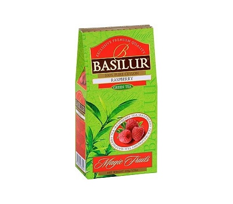 Basilur Magic Green Raspberry papier 100 g