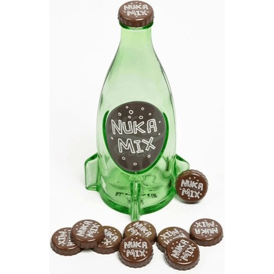 Gaya Entertainment Replika Fallout Nuka Cola Mix Glass Bottle