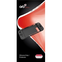 ORB Silikonový grip / ochranný kryt Nintendo Switch - černý