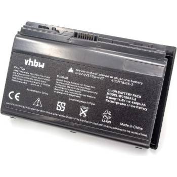 Image 1 of VHBW Батерия за Clevo W350 / W370, 4400 mAh (800115114)