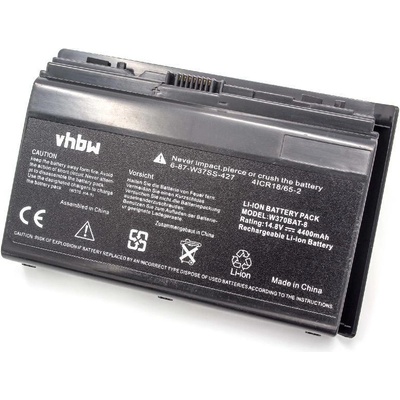 VHBW Батерия за Clevo W350 / W370, 4400 mAh (800115114)