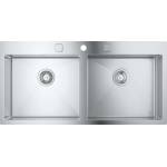 GROHE - Мивка K800, 102x51 см, матирана неръждаема стомана 31585SD1 (31585SD1) Мивка за вграждане
